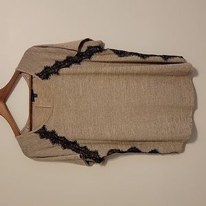 Lane Bryant Lace Trim Top / Size 18